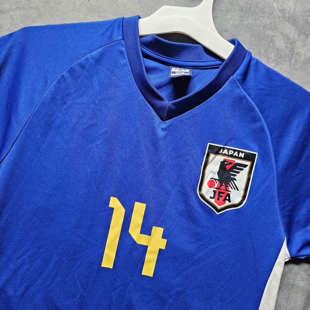 KIRIN x JFA Japan National Soccer Team #14 Junya Ito Shirt Small